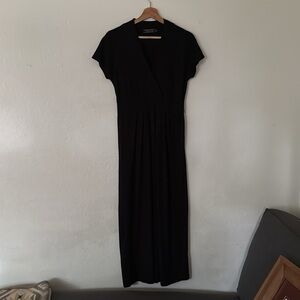 Peruvian Connection Maxi Dress in Black Sz S AS IS